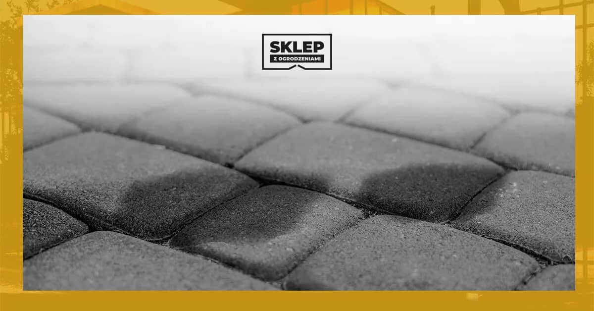 Jak usunąć tłuste plamy z kostki brukowej - skuteczne metody i porady