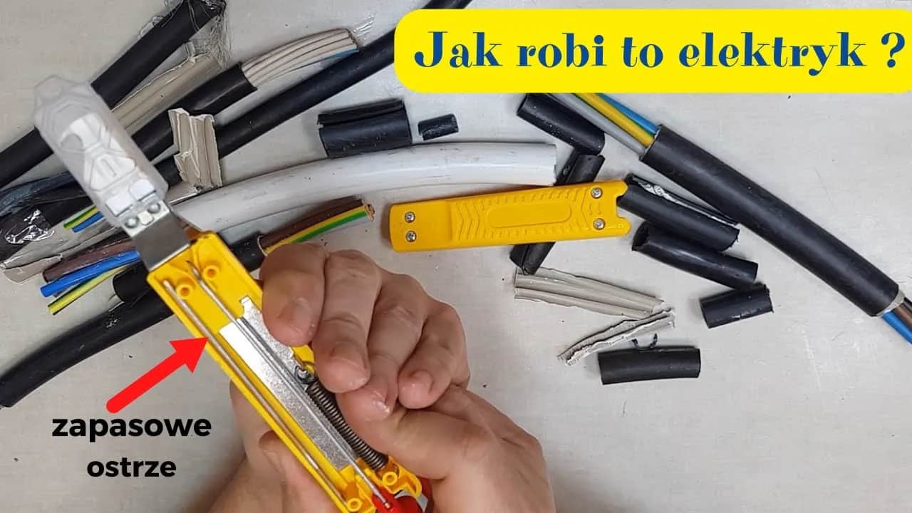 Jak zdjąć izolację z kabla bez ryzyka uszkodzenia przewodów